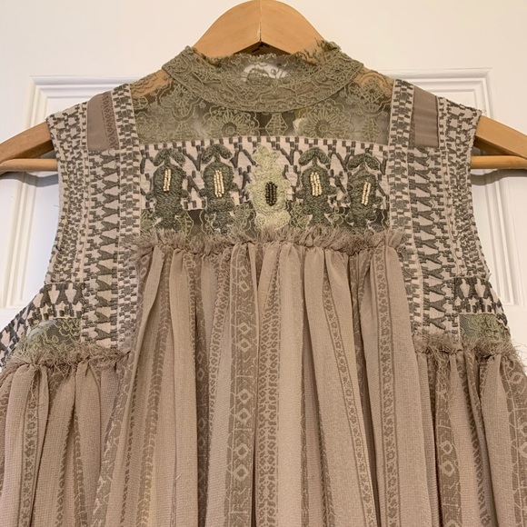 Free People Sleeveless Mock-Neck Dress - Picture 2 of 7